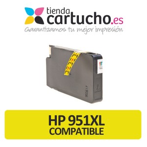 Cartucho HP 951XL AMARILLO REMANUFACTURADO PREMIUM compatible con HP Officejet Pro 8100 / 8600  PERTENENCIENTE A LA REFERENCIA Cartouches d'encre HP 950 / 950XL / 951 / 951XL