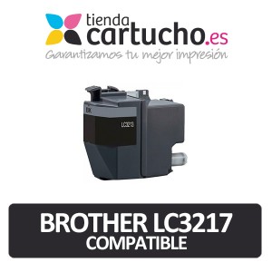Cartucho de tinta Brother LC3217 Negro compatible (LC-3217BK) PARA LA IMPRESORA Cartouches d'encre Brother MFC-J6935DW