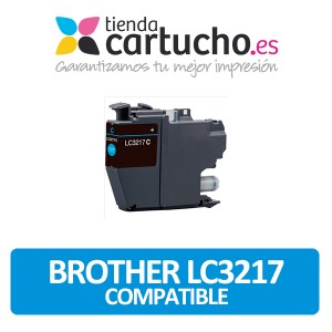 Cartucho de tinta Brother LC3217 Cyan compatible (LC-3217C) PARA LA IMPRESORA Brother MFC-J5335DW