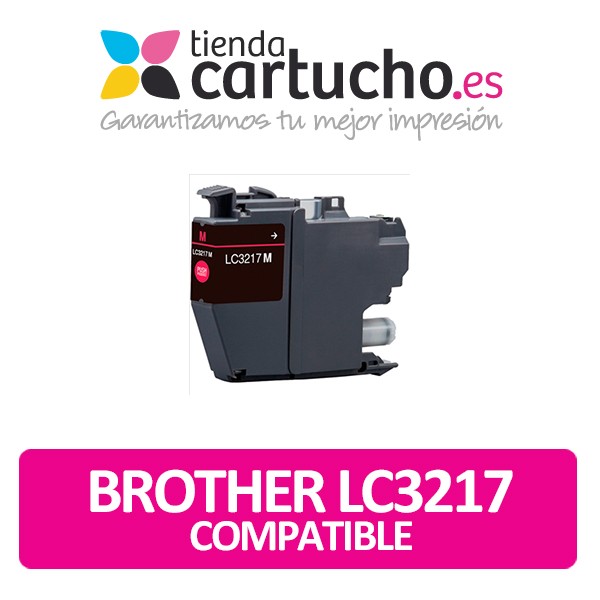 Cartouche d'encre Brother LC3217 Magenta compatible (LC-3217M) Cartouche d'encre Brother LC3217 Magenta compatible (LC-3217M)