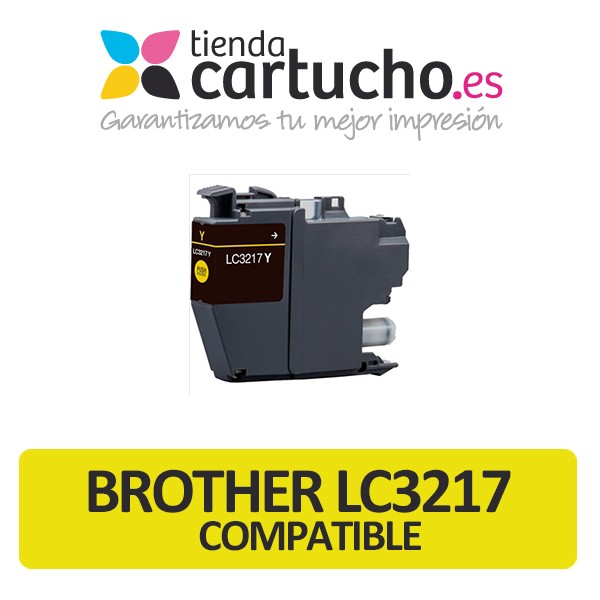 Cartouche d'encre Brother LC3217 Jaune compatible (LC-3217Y) Cartouche d'encre Brother LC3217 Jaune compatible (LC-3217Y)