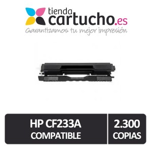 Toner Compatible HP CF233A Negro (Nº33A) PARA LA IMPRESORA Toner HP LaserJet Ultra MFP M134fn