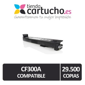 Toner Compatible HP CF300A (Nº827A) Negro PARA LA IMPRESORA Toner HP LaserJet Enterprise Flow M880z Color