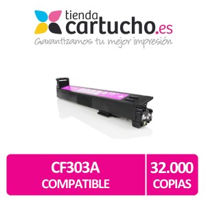 Toner Compatible HP CF303A (Nº827A) Magenta PARA LA IMPRESORA Toner HP LaserJet Enterprise Flow M880z Color