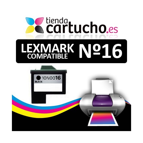 LEXMARK Nº 16 COMPATIBLE LEXMARK Nº 16 COMPATIBLE