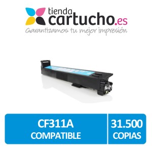 Toner Compatible HP CF311A (Nº826A) Cyan PARA LA IMPRESORA Toner HP LaserJet Enterprise M855dn