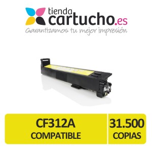 Toner Compatible HP CF312A (Nº826A) Amarillo PARA LA IMPRESORA Toner HP LaserJet Enterprise M855dn