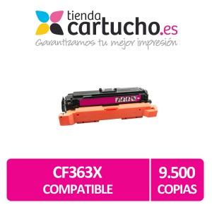 Toner Compatible HP CF360X (Nº508X) Magenta PERTENENCIENTE A LA REFERENCIA Toner HP 508X