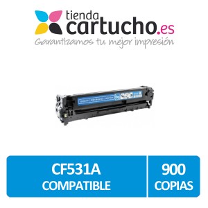 Toner Compatible HP CF531A (Nº205A) Cyan PARA LA IMPRESORA Toner HP Color LaserJet Pro M154NW