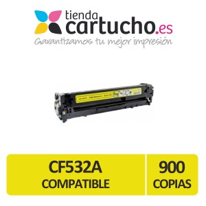 Toner Compatible HP CF532A (Nº205A) Amarillo PERTENENCIENTE A LA REFERENCIA Toner HP 205A / 205X