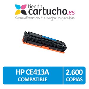 Toner CYAN HP CE411A compatible PARA LA IMPRESORA Toner HP Laserjet Pro 400 color M451dn