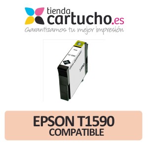 Epson T1590 compatible. Cartucho de tinta optimizador de brillo (C13T15904010) PERTENENCIENTE A LA REFERENCIA Encre Epson T1590/1/2/3/4/7/8/9
