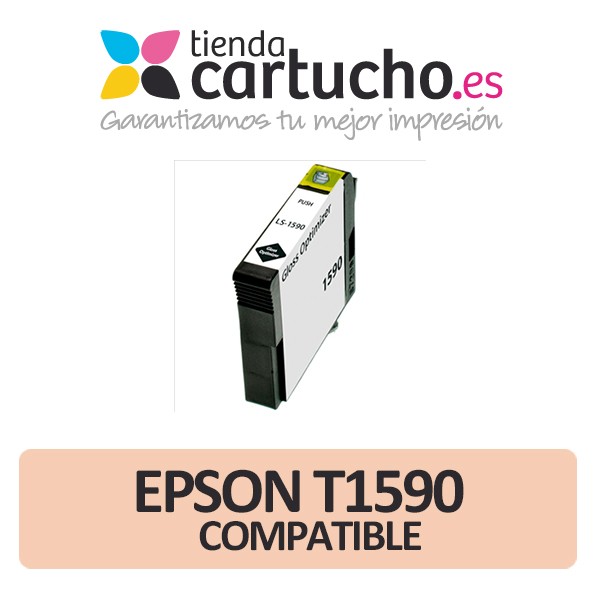 Epson T1590 compatible. Cartouche d'encre optimizador de brillo (C13T15904010) Epson T1590 compatible. Cartouche d'encre optimizador de brillo (C13T15904010)