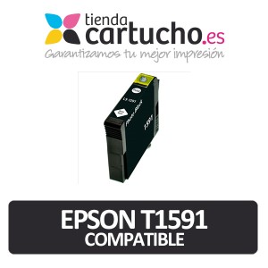 Cartucho de tinta epson T1591 negro photo compatible PERTENENCIENTE A LA REFERENCIA Encre Epson T1590/1/2/3/4/7/8/9