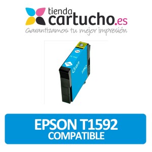 Cartucho de tinta epson T1592 cyan compatible PARA LA IMPRESORA Epson Stylus Photo R2000