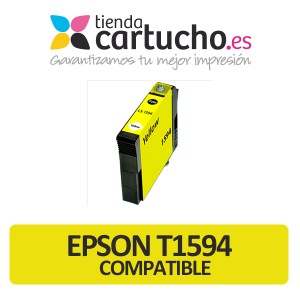 Cartucho de tinta epson T1594 amarillo compatible PERTENENCIENTE A LA REFERENCIA Encre Epson T1590/1/2/3/4/7/8/9