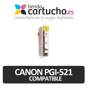 CARTUCHO COMPATIBLE CANON CLI-521 NEGRO PARA LA IMPRESORA Cartouches d'encre Canon Pixma MP630