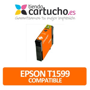 Cartucho de tinta epson T1599 naranja compatible PERTENENCIENTE A LA REFERENCIA Encre Epson T1590/1/2/3/4/7/8/9