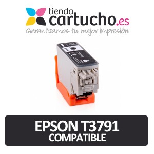 Cartucho de tinta epson T3791/T3781 378xl negro compatible PERTENENCIENTE A LA REFERENCIA Encre Epson T3791 /2/3/4/5/6