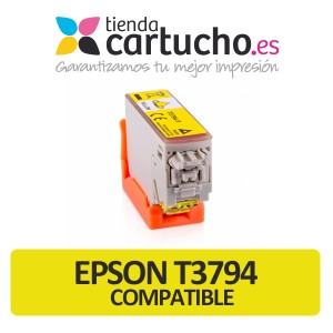 Cartucho de tinta epson T3794/T3784 378xl amarillo compatible PERTENENCIENTE A LA REFERENCIA Encre Epson T3791 /2/3/4/5/6