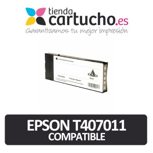 Cartucho de tinta epson T407011 negro compatible PERTENENCIENTE A LA REFERENCIA Encre Epson T407 /408/409/410/411/412