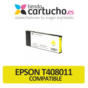 Cartucho de tinta epson T408011 amarillo compatible PERTENENCIENTE A LA REFERENCIA Encre Epson T407 /408/409/410/411/412