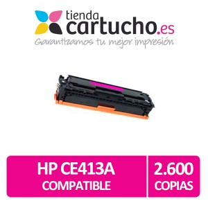 Toner MAGENTA HP CE413A compatible PARA LA IMPRESORA Toner HP Laserjet Pro 400 color M451dn
