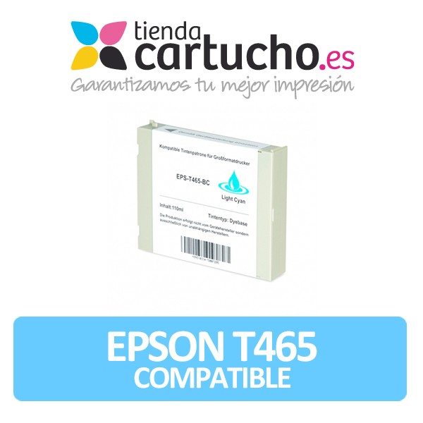Cartouche d'encre Epson T465011 cyan light compatible Cartouche d'encre Epson T465011 cyan light compatible