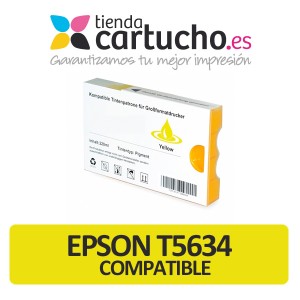 Cartucho de tinta epson T563400 amarillo compatible PERTENENCIENTE A LA REFERENCIA Encre Epson T5631/2/3/4/5/6/7/9