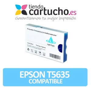 Cartucho de tinta epson T563500 cyan light compatible PERTENENCIENTE A LA REFERENCIA Encre Epson T5631/2/3/4/5/6/7/9