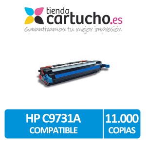 Toner CYAN HP C9731A compatible PARA LA IMPRESORA Canon LBP 2810
