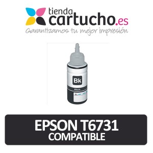Cartucho de tinta epson T6731 negro compatible PERTENENCIENTE A LA REFERENCIA Encre Epson T6731 /2/3/4/5/6