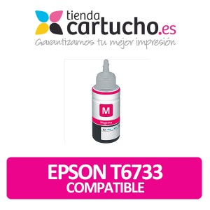 Cartucho de tinta epson T6733 magenta compatible PERTENENCIENTE A LA REFERENCIA Encre Epson T6731 /2/3/4/5/6