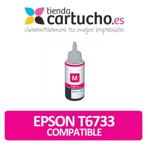 Cartucho de tinta epson T6733 magenta compatible PARA LA IMPRESORA Encre Epson EcoTank L810