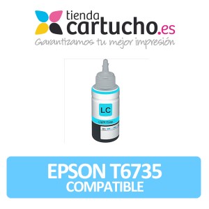 Cartucho de tinta epson T6735 cyan light compatible PERTENENCIENTE A LA REFERENCIA Encre Epson T6731 /2/3/4/5/6