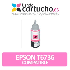 Cartucho de tinta epson T6736 magenta light compatible PERTENENCIENTE A LA REFERENCIA Encre Epson T6731 /2/3/4/5/6