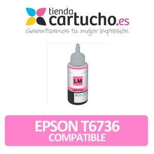 Cartucho de tinta epson T6736 magenta light compatible PARA LA IMPRESORA Encre Epson EcoTank L810
