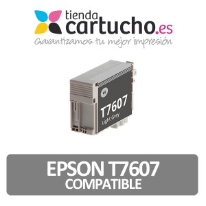 Cartucho de tinta epson T7607 negro light compatible PERTENENCIENTE A LA REFERENCIA Encre Epson T7601/2/3/4/5/6/7/8/9