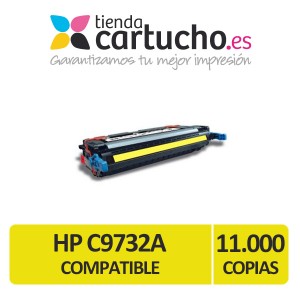 Toner AMARILLO HP C9732A compatible PARA LA IMPRESORA Toner HP Color LaserJet 5500