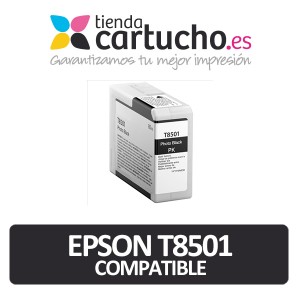 Cartucho de tinta epson T8501 negro photo compatible PERTENENCIENTE A LA REFERENCIA Encre Epson T8501/2/3/4/5/6/7/8/9