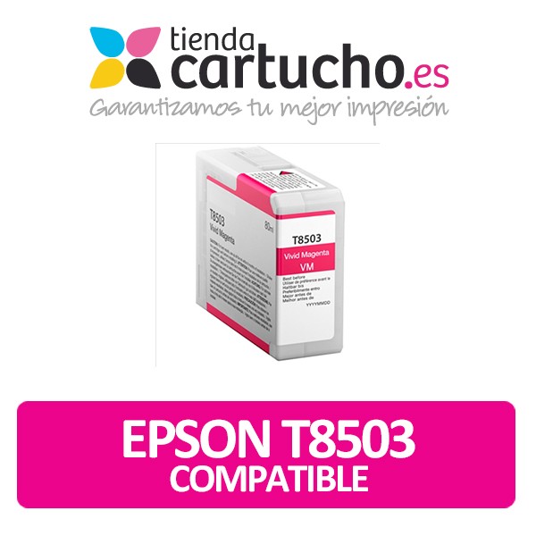 Cartouche d'encre Epson T8503 magenta compatible Cartouche d'encre Epson T8503 magenta compatible