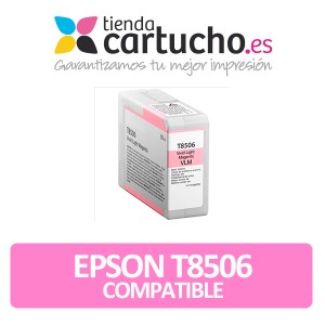 Cartucho de tinta epson T8506 magenta light compatible PERTENENCIENTE A LA REFERENCIA Encre Epson T8501/2/3/4/5/6/7/8/9