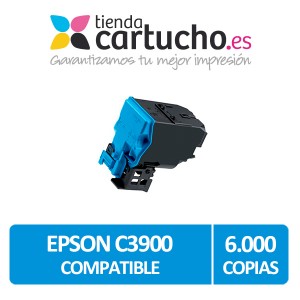 Toner epson aculaser C3900/CX37 cyan compatible PARA LA IMPRESORA Epson AcuLaser CX37DTNF