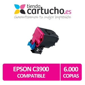 Toner epson aculaser C3900/CX37 magenta compatible PARA LA IMPRESORA Epson AcuLaser CX37DTNF