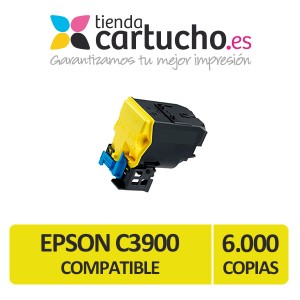 Toner epson aculaser C3900/CX37 amarillo compatible PERTENENCIENTE A LA REFERENCIA Toner Epson C3900 / CX37