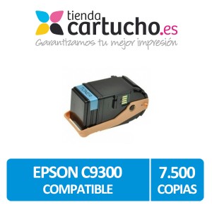 Toner epson aculaser C9300 cyan compatible PERTENENCIENTE A LA REFERENCIA Toner Epson C9300