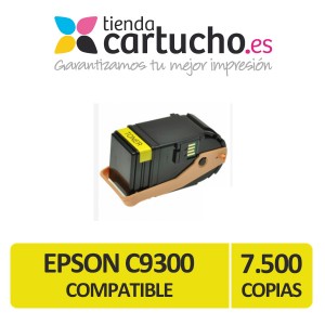 Toner epson aculaser C9300 amarillo compatible PERTENENCIENTE A LA REFERENCIA Toner Epson C9300