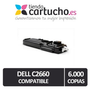 Toner Negro Dell C2660DN/C2665DNF Compatible (593-BBBU/67H2T/RD80W) PERTENENCIENTE A LA REFERENCIA Cartouches DELL C2660