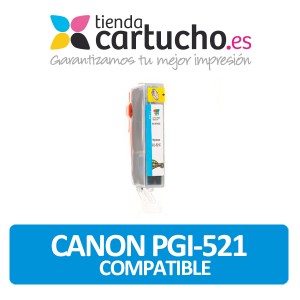 CARTUCHO COMPATIBLE CANON CLI-521 CYAN PERTENENCIENTE A LA REFERENCIA Canon PGI520 / CLI521
