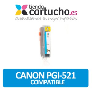 CARTUCHO COMPATIBLE CANON CLI-521 CYAN PARA LA IMPRESORA Cartouches d'encre Canon Pixma IP3600